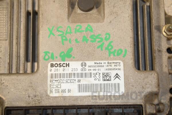 Блок управления двигателем Citroen Xsara Picasso 1.6hdi 1999-2010 9655600680 424826 - 2