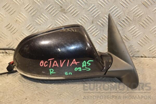 Зеркало правое электрическое 6 пинов 09- Skoda Octavia (A5) 2004-2013 426223 - 2
