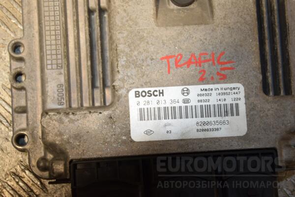 Блок управления двигателем комплект Renault Trafic 2.5dCi 2001-2014 0281013364 427349 - 2