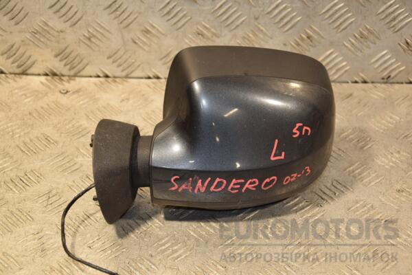 Дзеркало ліве електричне 5 пінів Renault Sandero 2007-2013 8200497509 427385 - 2