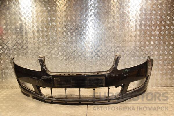 Бампер передний 10- Skoda Fabia 2007-2014 5J0807221D 427556 euromotors.com.ua