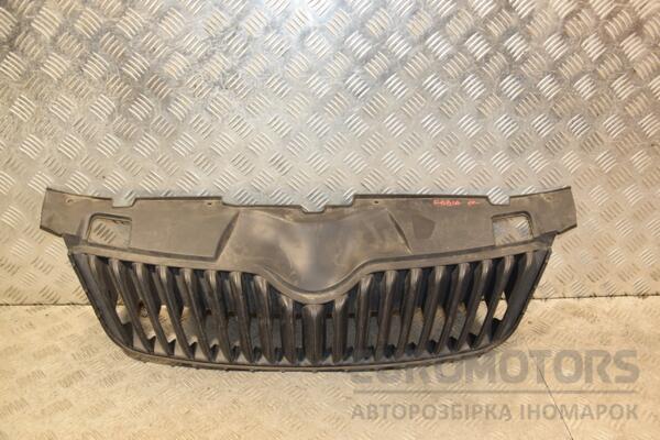 Решетка радиатора 10- Skoda Fabia 2007-2014 5J0853668C 427850 euromotors.com.ua