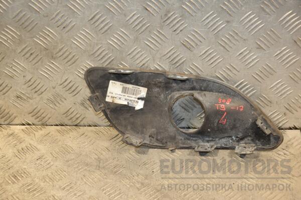 Накладка бампера під птф ліва -17 Peugeot 308 (T9) 2013-2021 36126154 427922 - 2