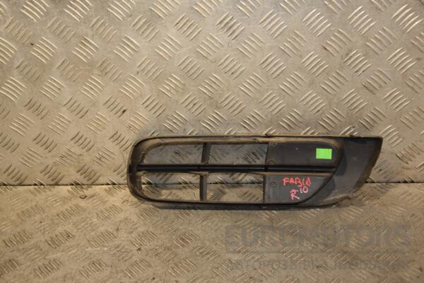 Решетка переднего бампера правая -10 Skoda Fabia 2007-2014 5J0807368 427994 - 2
