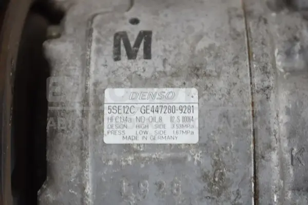 Компресор кондиціонера Toyota Verso 1.6d 2009-2018 GE447280-9281 it-15533 Дизель - 4