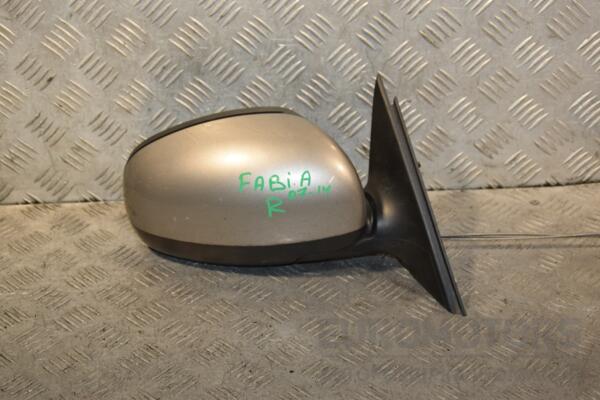 Зеркало правое механическое Skoda Fabia 2007-2014 5J1857508D 428125 - 2