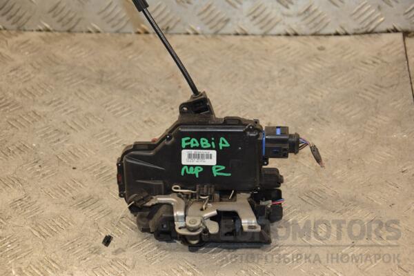 Замок двери передний правый электрический 8 пинов Skoda Fabia 2007-2014 3B1837016CE 428129 euromotors.com.ua