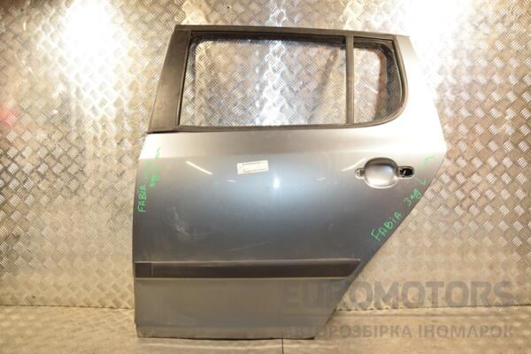 Двері задні ліві хетчбек Skoda Fabia 2007-2014 5J6833311B 428135 euromotors.com.ua