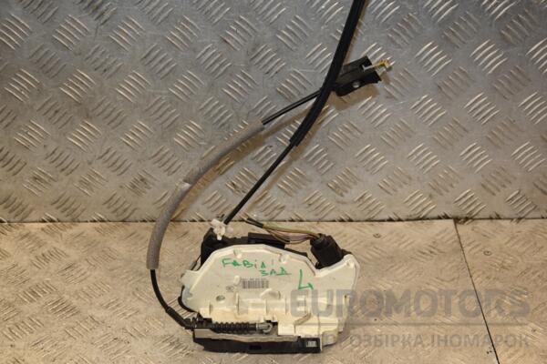 Замок двери задний левый электрический 6 пинов Skoda Fabia 2007-2014 5N0839015D 428141 euromotors.com.ua