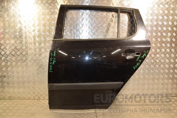 Двері задні ліві хетчбек Skoda Fabia 2007-2014 5J6833311B 428146 euromotors.com.ua