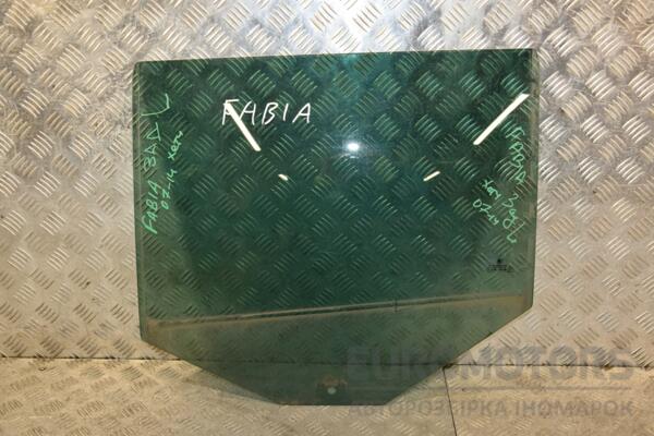 Стекло двери заднее левое Skoda Fabia 2007-2014 428148 euromotors.com.ua