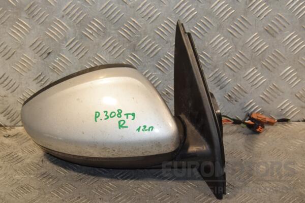Дзеркало праве електричне 12 пінів Peugeot 308 (T9) 2013-2021 98088637XT 428313 - 2