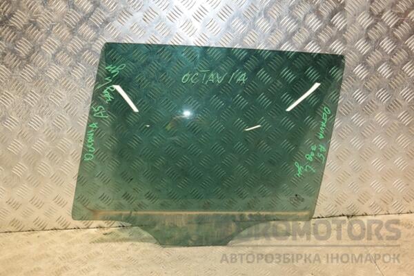 Стекло двери заднее левое Skoda Octavia (A5) 2004-2013 428326 euromotors.com.ua