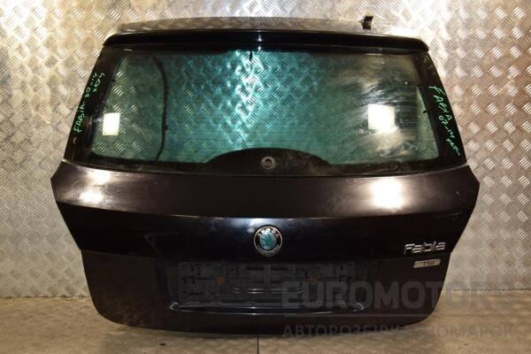 Крышка багажника со стеклом хетчбек Skoda Fabia 2007-2014 5J6827025 428837 euromotors.com.ua
