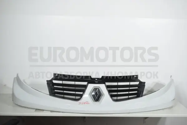 Решетка радиатора 06- Renault Trafic 2.0 dCi 2001-2014 623100251R it-15636 Дизель euromotors.com.ua