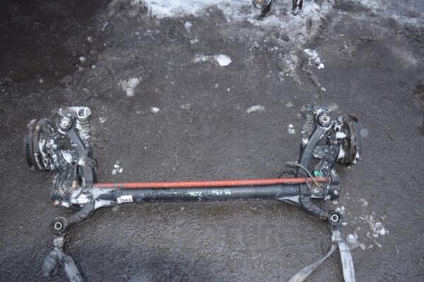 Балка задняя в сборе под барабаны с ABS Peugeot 206 1998-2012 429186 euromotors.com.ua
