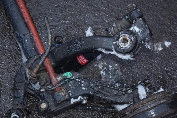 Балка задняя в сборе под барабаны с ABS Peugeot 206 1998-2012 429186 - 2