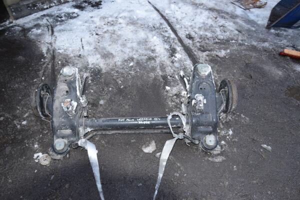 Балка задняя в сборе под барабаны без ABS универсал Fiat Palio 1996-2011 429202 euromotors.com.ua
