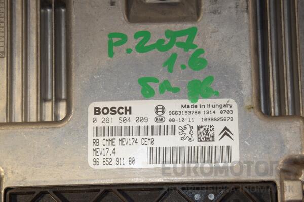 Блок управления двигателем Peugeot 207 1.6 16V 2006-2013 9665291180 429621 - 2