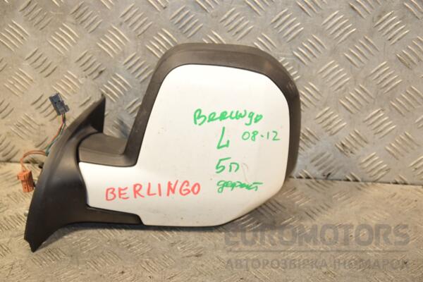 Зеркало левое электрическое 5 пинов -12 (дефект) Citroen Berlingo 2008 429645 - 2
