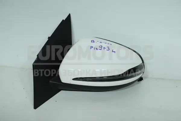 Ліве дзеркало 9+3 PIN Mercedes B-class 2.0cdi (W247) 2019 A2478101138 it-15772 Дизель euromotors.com.ua