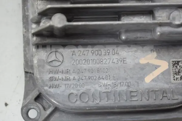 Блок управления фарами Mercedes B-class 2.0cdi (W247) 2019 A2479003904 it-15773 Дизель - 3
