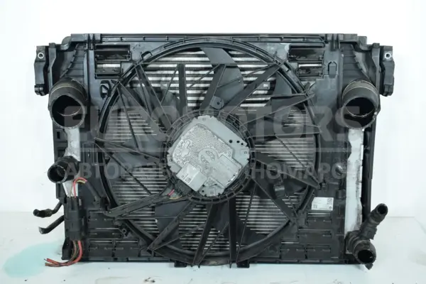 Передня панель з дифузором/радіатором BMW 5 2.0 (F10/F11) 2009-2016 16141910 it-15820 Дизель euromotors.com.ua
