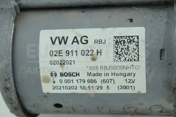 Стартерний двигун Seat Cupra Formentor 1.5tsi 2020-2024 02E911022H it-15831 Бензин - 3