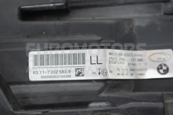 Ліва біксенонова фара BMW 3 2.0 (E90/E91) 2005-2013 631172025839 it-15846 Дизель - 5