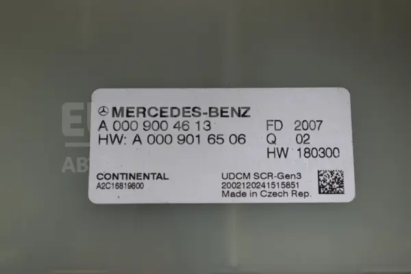 Блок управления выхлопными газами Mercedes B-class 2.0cdi (W247) 2019 A0009004613 it-15870 Дизель - 2