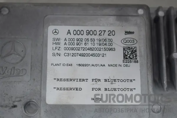 Блок управления Bluetooth Mercedes B-class 2.0cdi (W247) 2019 A0009002720 it-15881 Дизель - 2