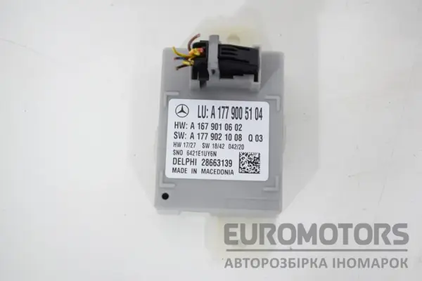 Електронна форма Mercedes B-class 2.0cdi (W247) 2019 A1779005104 it-15883 Дизель euromotors.com.ua