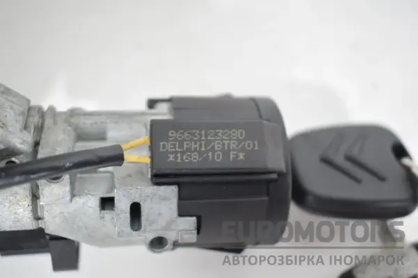 Блок керування двигуном (повний комплект запалювання) Citroen C3 Picasso 1.6d 2009-2016 9663193780 it-15890 Дизель - 5