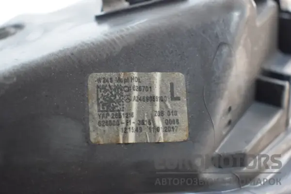 Ліве внутрішнє світлодіодне підсвічування Mercedes B-class 1.6T 16V (W246) 2012 A2469069100 it-15919 Бензин - 3