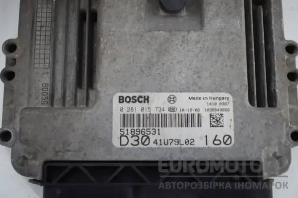 Блок управления двигателем (полный комплект зажигания) Peugeot Boxer 3.0MJet 2006-2014 51896531 it-15926 Дизель - 2