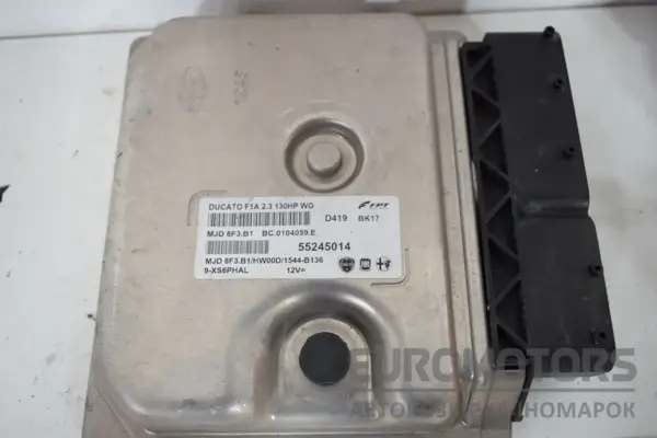 Блок керування двигуном (повний комплект запалювання) Fiat Ducato 2.3 MULTIJET 2006-2014 55245014 it-15930 Дизель - 2