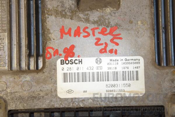 Блок керування двигуном Renault Master 2.5dCi 1998-2010 0281011432 429723 - 2