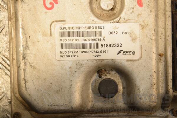 Блок керування двигуном Fiat Grande Punto 1.3MJet 2005 51892322 430200 - 2