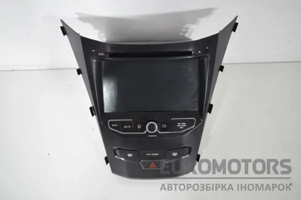 Блок керування автомобільною магнітолою CD/DVD/GPS/навігатором SsangYong Korando C D20R 2010 it-15952 Дизель euromotors.com.ua