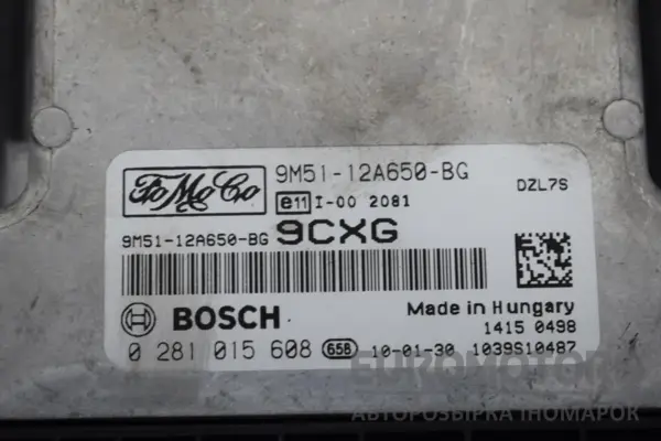 Блок управления двигателем Ford Focus 1.6 (II) 2004-2011 9M5112A650BG it-15955 Дизель - 2