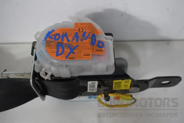 Передній правий ремінь безпеки SsangYong Korando C D20R 2010 7460234006 it-16077 Дизель - 2