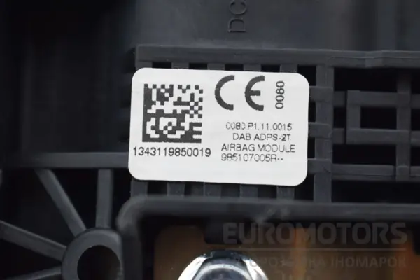Подушка безопасности рулевого колеса Renault Scenic 1.5dCi (euro-5) (III) 2009-2015 985107005R it-16078 Дизель - 3