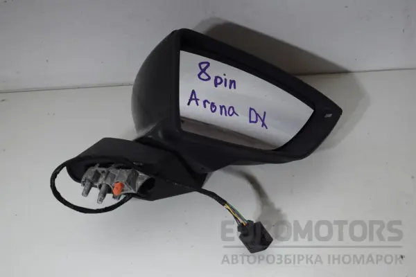 Правое зеркало 8 контактов Seat Arona 1.6 2017-2021 5F0857538B it-16163 Дизель euromotors.com.ua