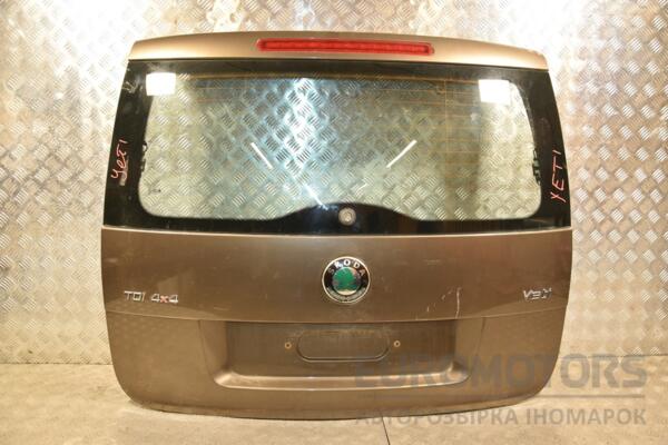 Крышка багажника со стеклом Skoda Yeti 2009 5L6827159 430565 euromotors.com.ua