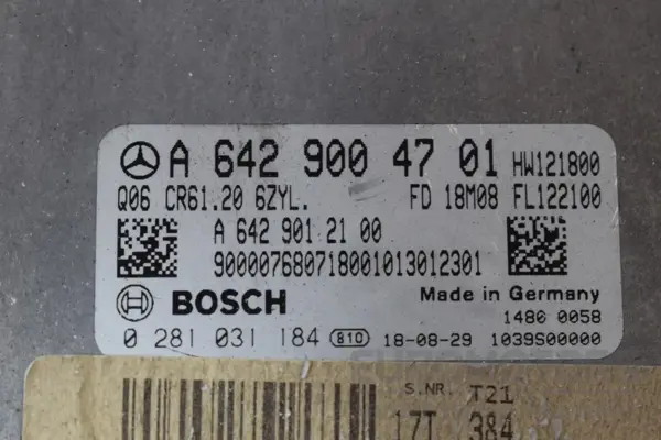 Блок управления двигателем Mercedes GLE-class 3.0 cdi BlueTech (euro-6) (V167) 2018 A6429004701 it-16199 Дизель - 2