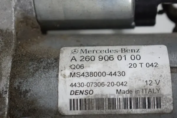 Стартерный двигатель Mercedes B-class 2.0cdi (W247) 2019 A2609060100 it-16204 Дизель - 4