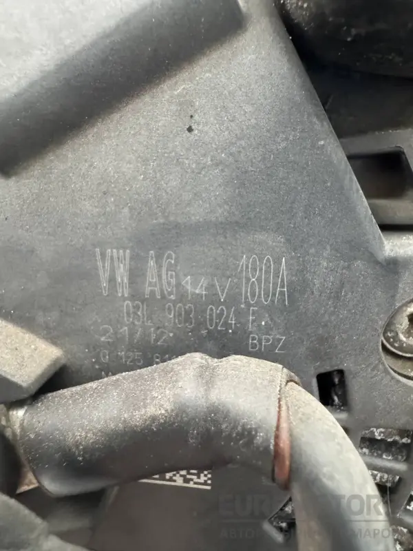 Генератор змінного струму Seat Alhambra 2.0tdi 2010 03L903024F it-12302 Дизель - 4