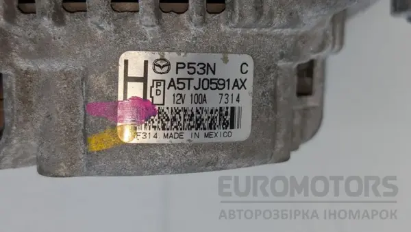 Генератор (12 В, 100 А) Mazda 2 1.5 16v 2014 A5TJ0591AX it-12749 Бензин - 4