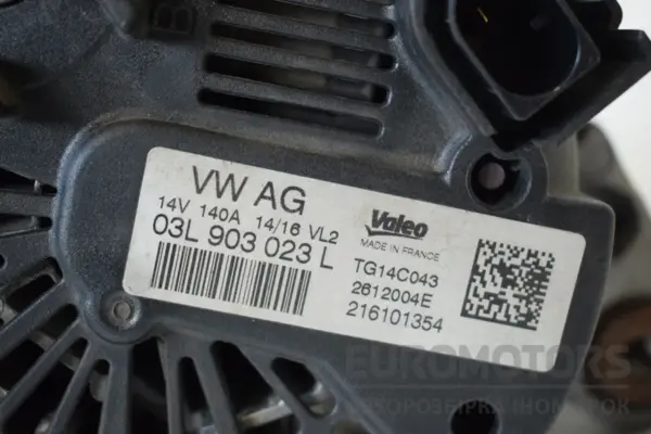 Генератор VW Golf 2.0tdi (VII) 2012-2020 03L903023L it-13690 Дизель - 5