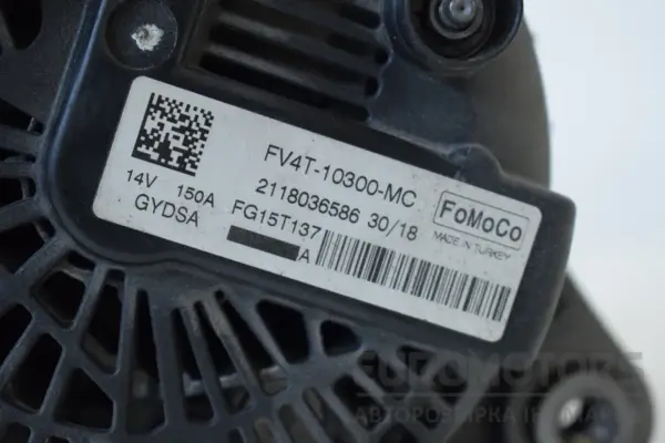 Генератор Ford Kuga 2.0L Duratorq-TDCi 2012-2019 FV4T-10300-MC it-13695 Дизель - 4